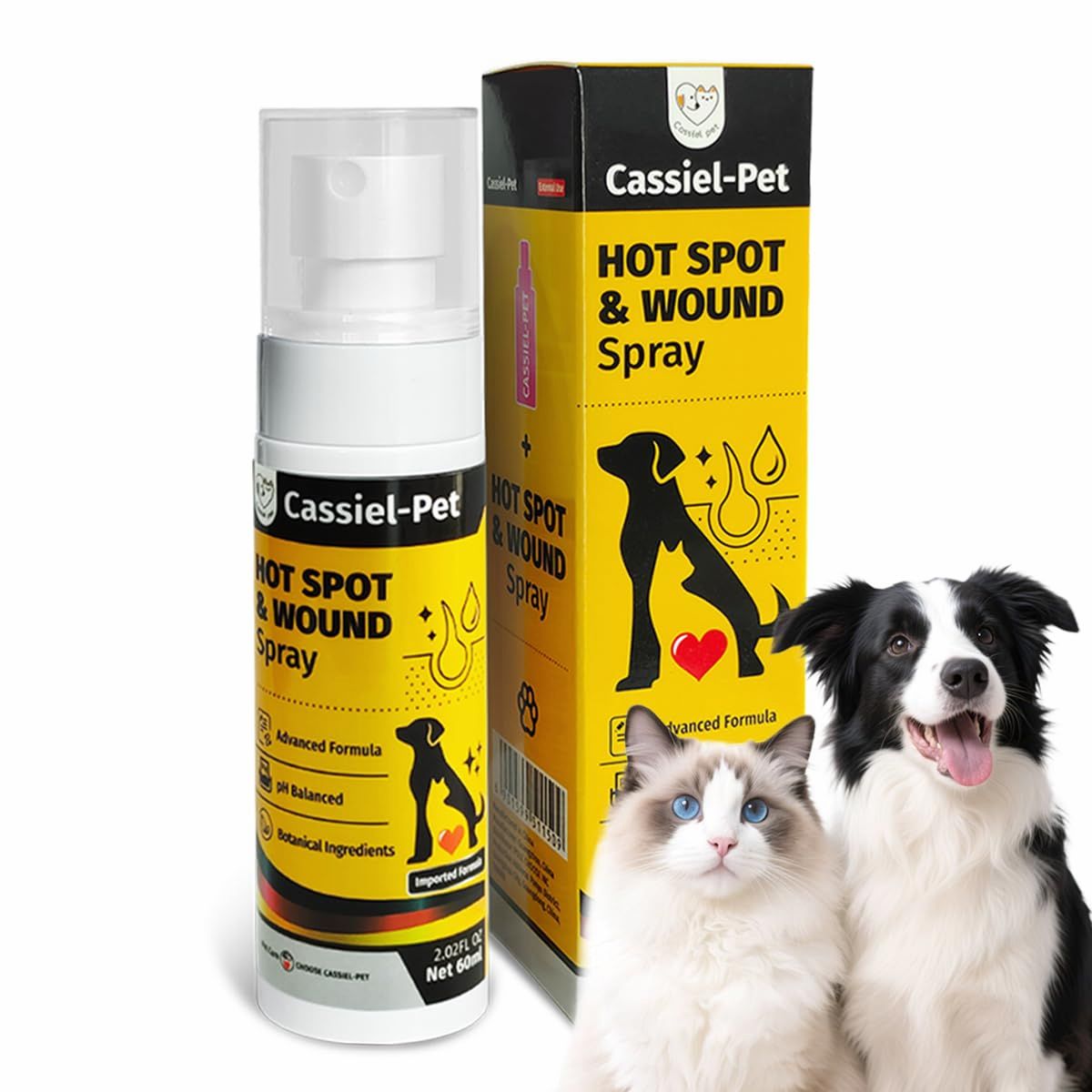 Cassiel Pet Hot Spot and Wound Spray™